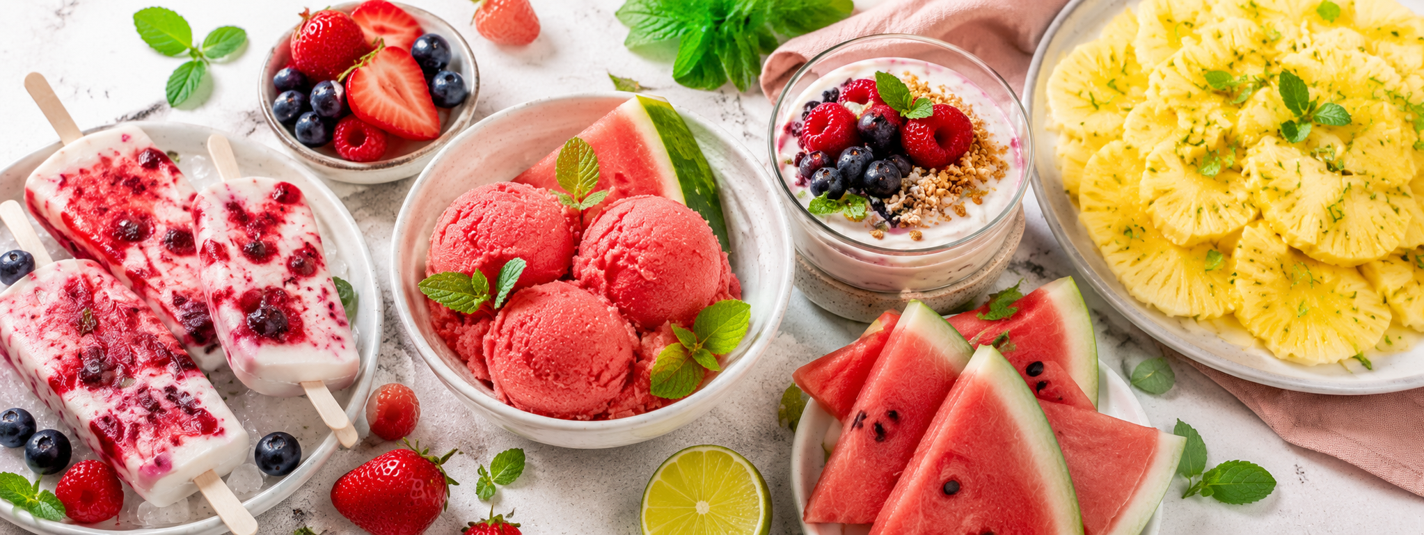 5 recettes de desserts sains et rafraîchissants pour l’été (faciles et légers)