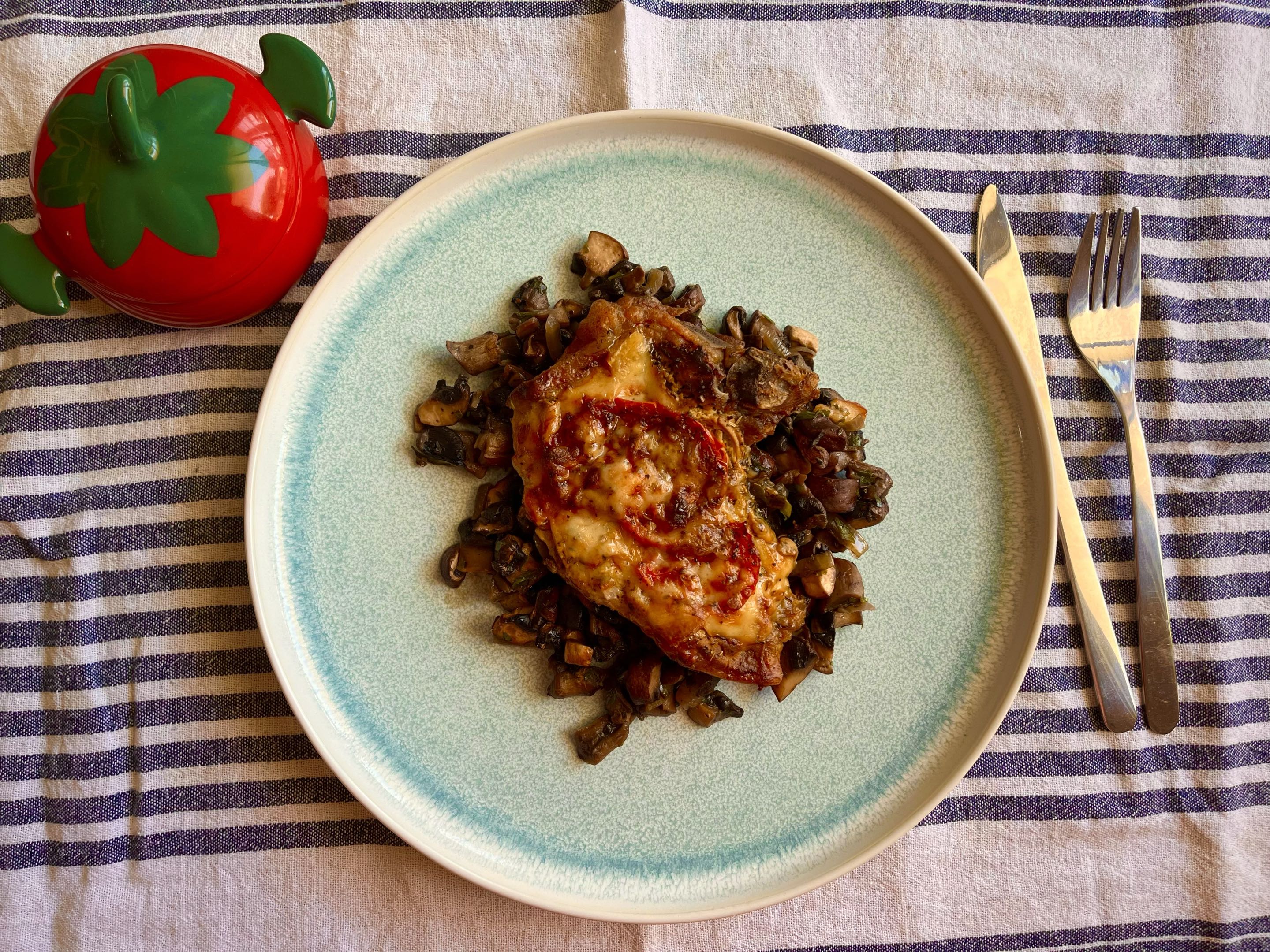 Côtes de porc à la Sicilienne