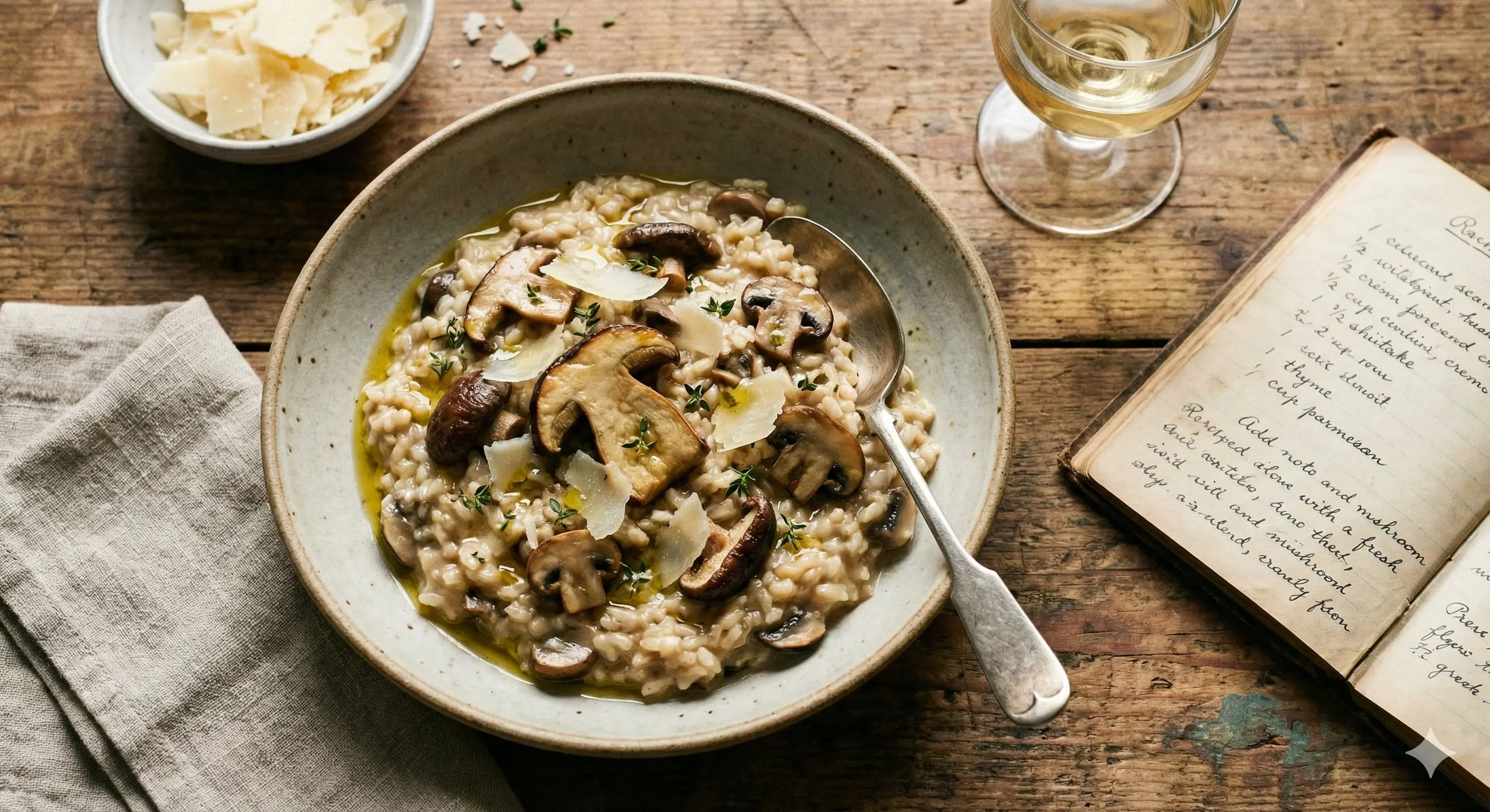 Image de la recette Risotto aux champignons