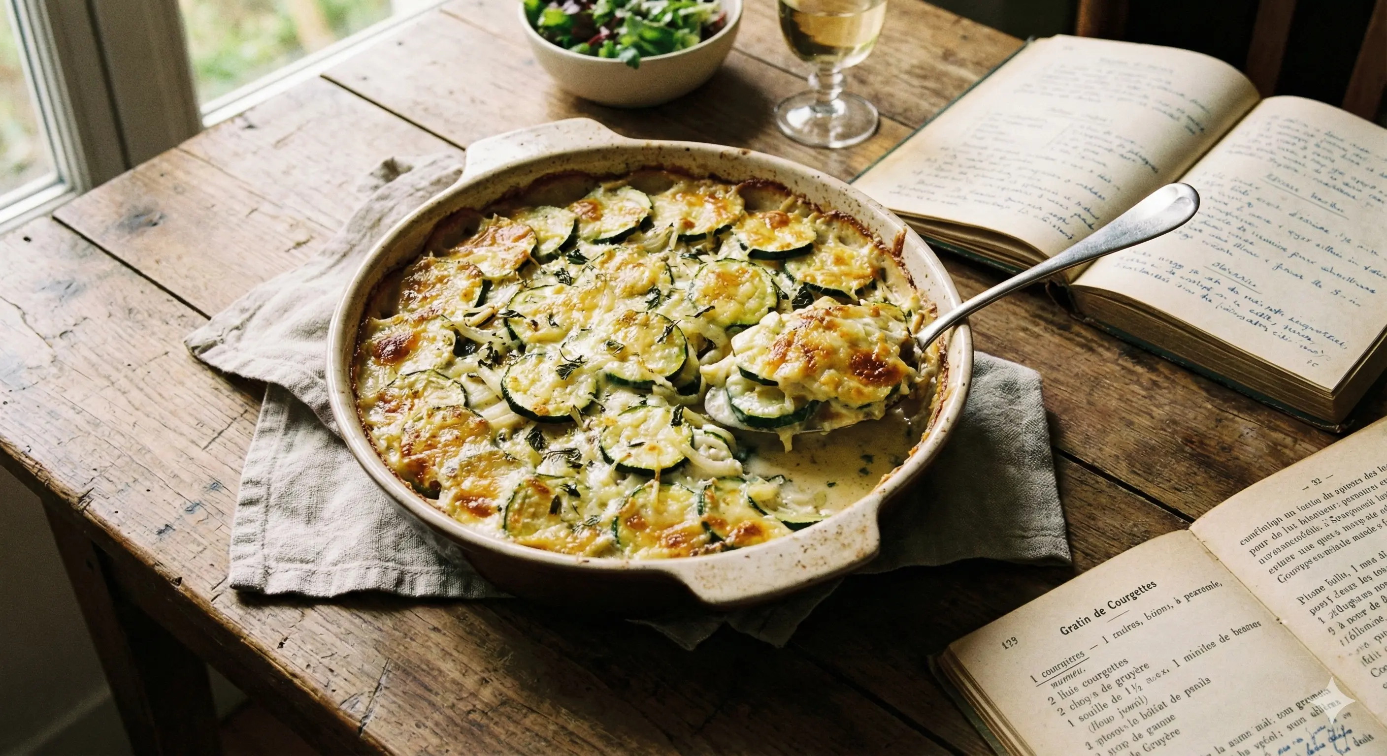 Gratin de courgettes