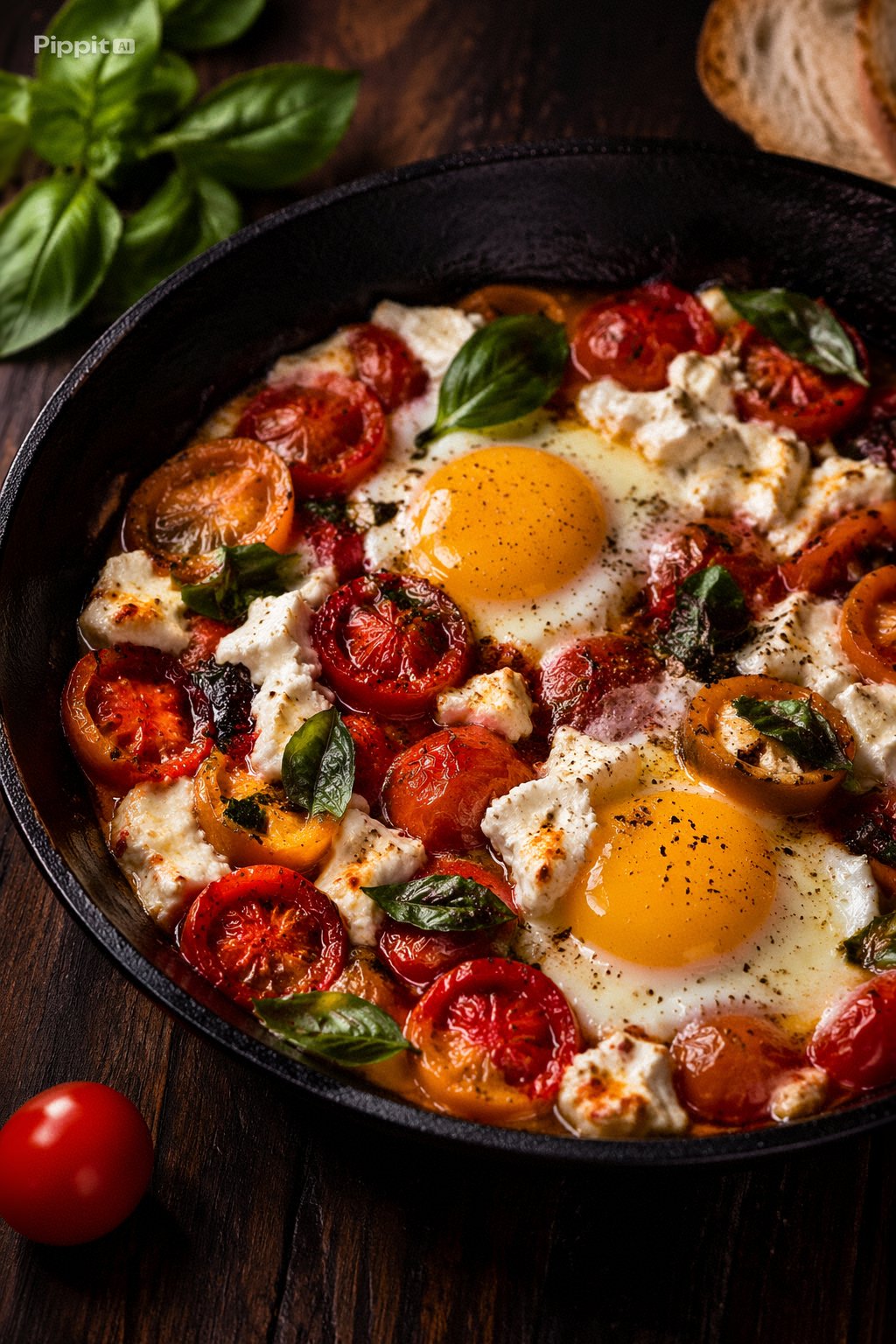 Œufs en cocotte façon shakshuka légère