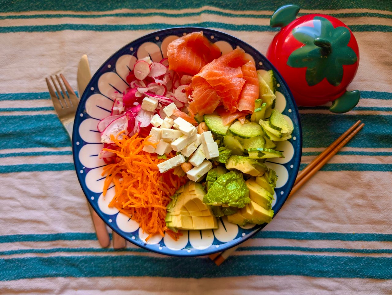 Pokeball Saumon avocat