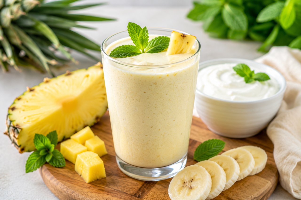 Smoothie tropical protéiné